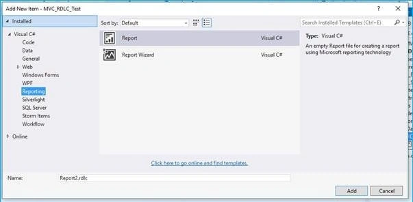 RDLC folder