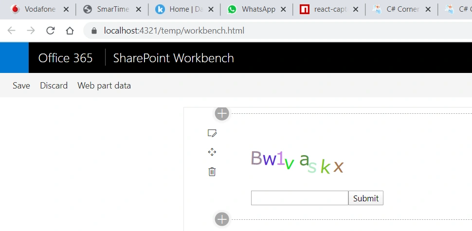 React Captcha Generator In Spfx