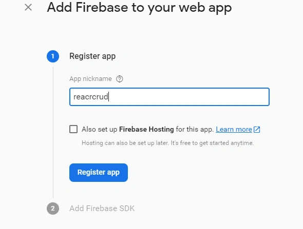How To Implement React CRUD Using Firebase