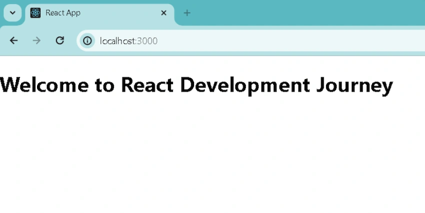 React App