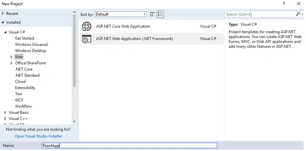 ReactJS With ASP.NET MVC Setup Using NPM (Babel And Webpack)