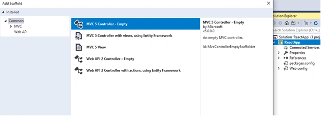 ReactJS With ASP.NET MVC Setup Using NPM (Babel And Webpack)
