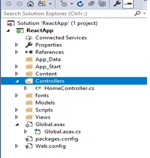 ReactJS With ASP.NET MVC Setup Using NPM (Babel And Webpack)