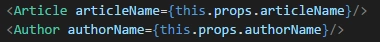 React