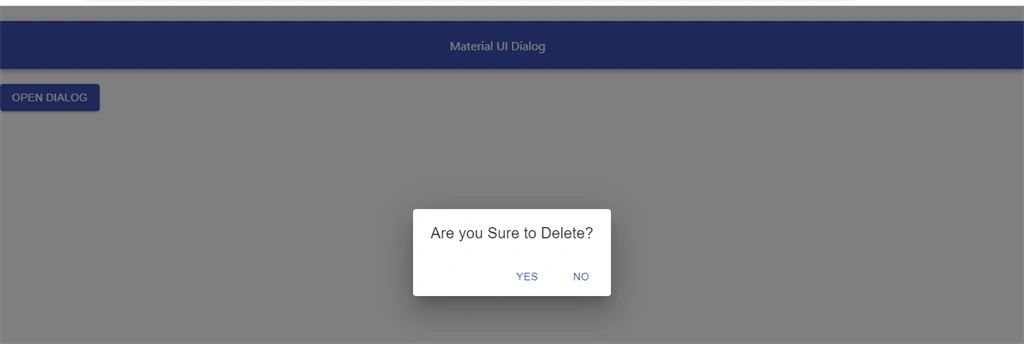 React Material UI Expansion Panel And Dialogs
