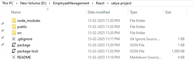 React project