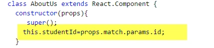 React