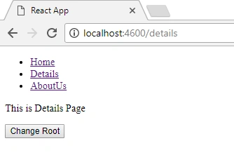 React