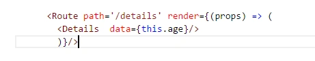 React