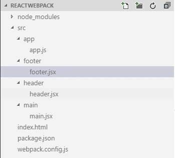 React