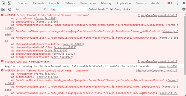 error