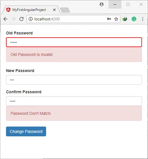 Reactive Forms