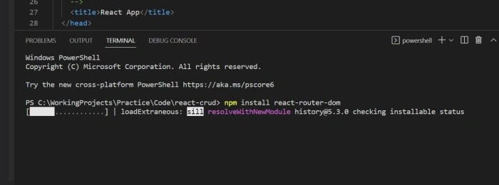 install Routing