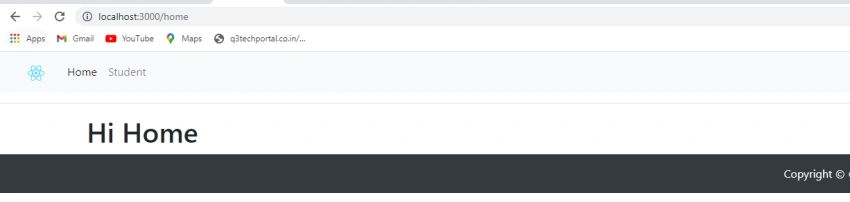 ReactJS Rounting