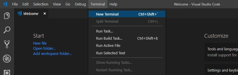 New terminal