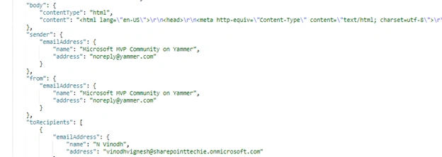 Read Email From Mailbox Folders Using Microsoft Graph API