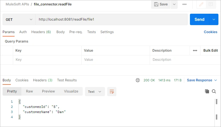 Read Files Using File Connector in MuleSoft