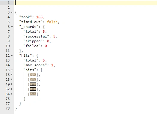 Elastic search