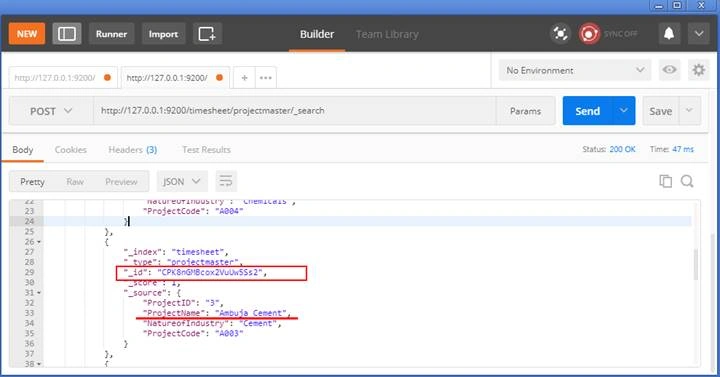 Elastic search