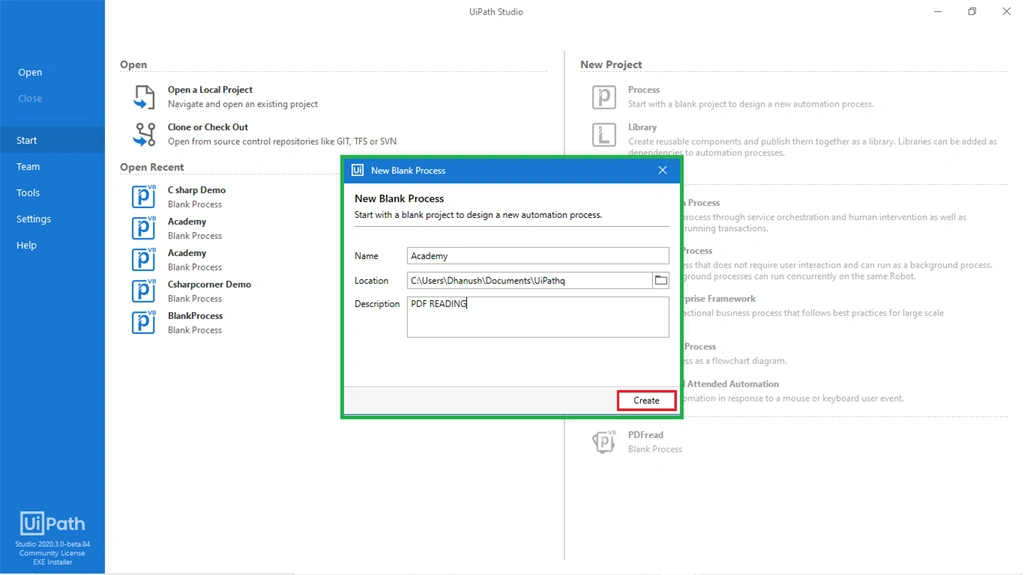 Reading And Writing The Text From A Scanned PDF Using RPA