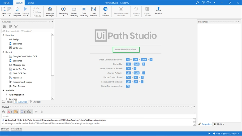 Reading And Writing The Text From A Scanned PDF Using RPA