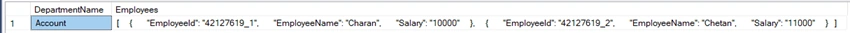 Reading data from JSON in SQL Server