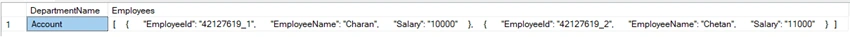 Reading data from JSON in SQL Server