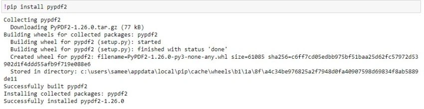 Reading PDF in Python