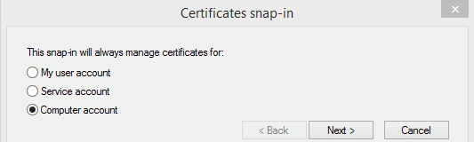 certificatessnap