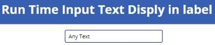 Any text