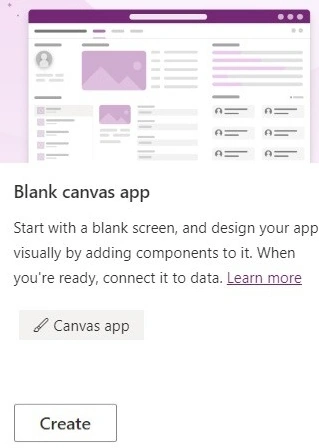 Blank app