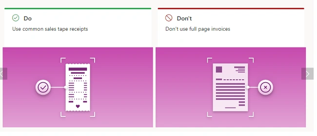 Receipt Processing Using AI Builder In PowerApps