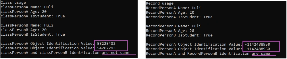Record In C# 9.0