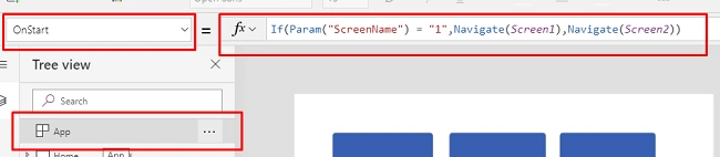 Redirect Users to Specific Screen of PowerApps from Email Notification or Deep Links