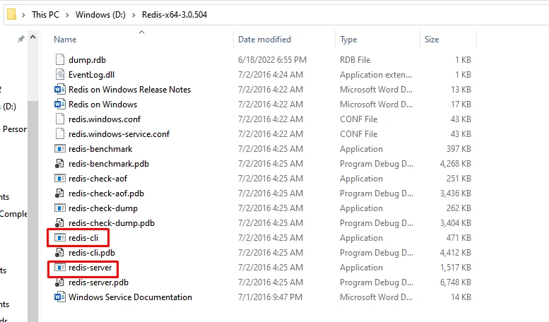 Redis Cache server installation