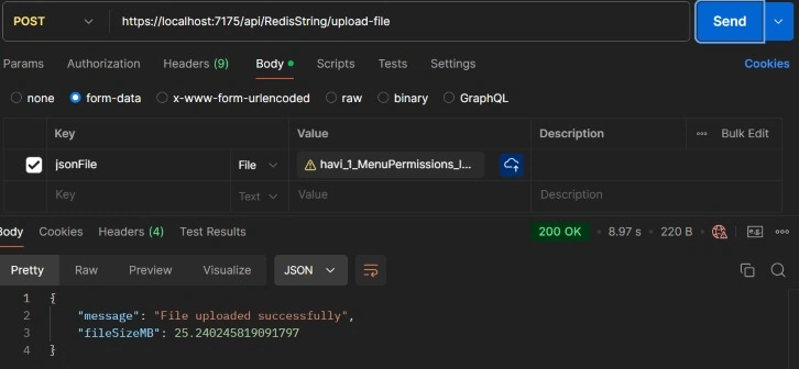JSON file