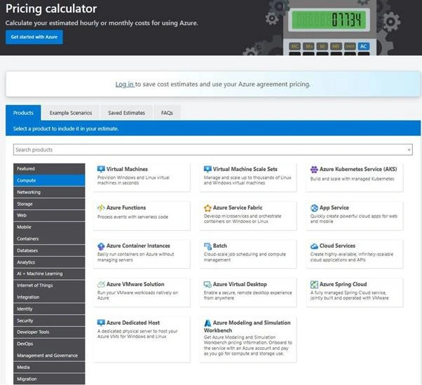 Pricing Calculation
