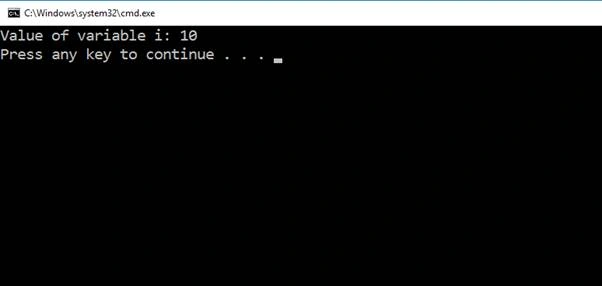 output