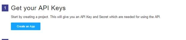 Create an APP