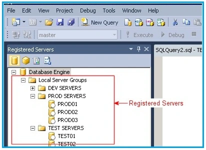 List of Registered server