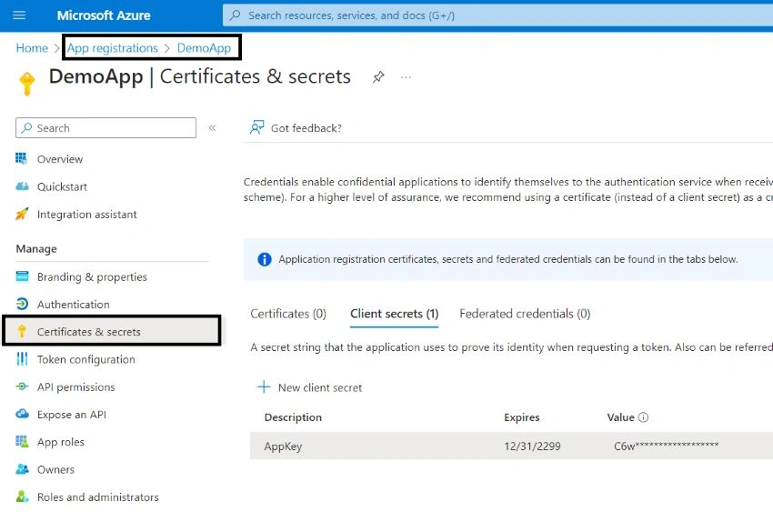 App Registration
