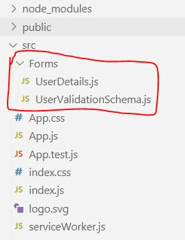 Registration Page In React Using Formik, Web API And SQL