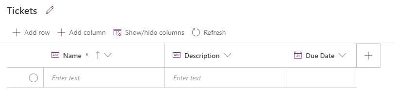 Relationship between tables in Dataverse using PowerApp from MS Team