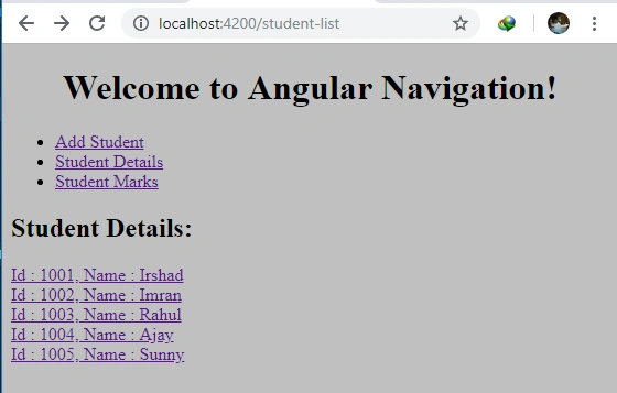 Relative Navigation In Angular