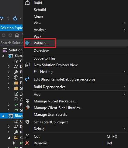 Remotely Debug Blazor App On Azure From Visual Studio