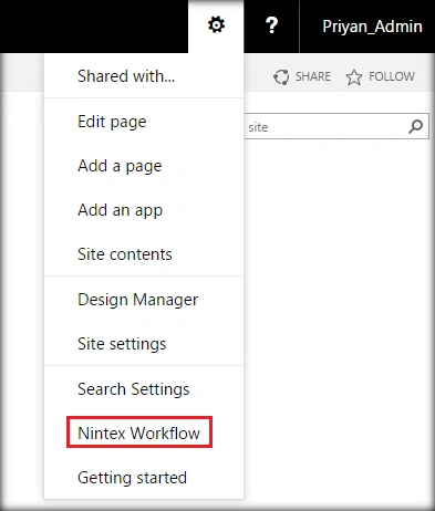 Nintex Workflow