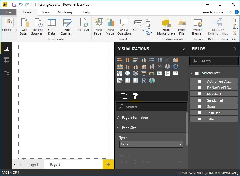Reporting Using Power BI With SharePoint As Data Source