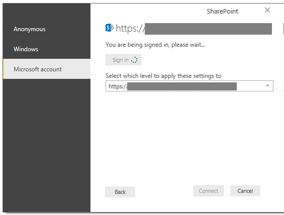 Reporting Using Power BI With SharePoint As Data Source