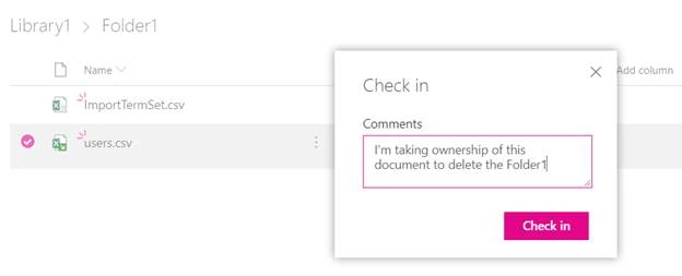 User csv
