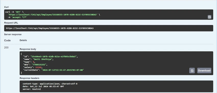 API endpoints